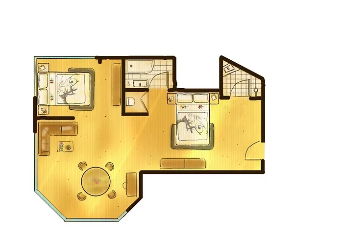 Отель Hotel Central Зеефельд в Тироле